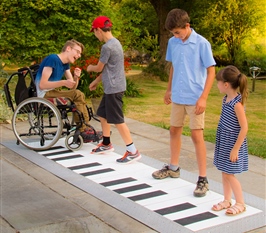 Percussion Play Grand Floor Piano